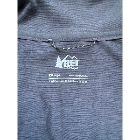 Men's REI Lightweights Half-Zipper Long Sleeve Top Sz 3XL - Picture 5 of 5